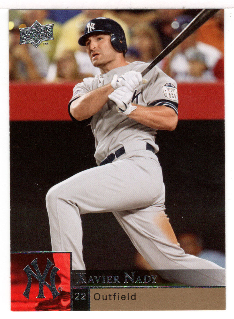 Xavier Nady - New York Yankees (MLB Baseball Card) 2009 Upper Deck # 276 Mint