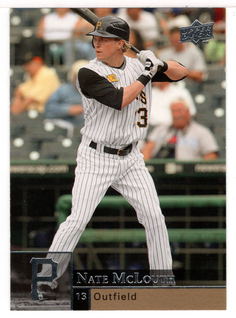 Nate McLouth - Pittsburgh Pirates (MLB Baseball Card) 2009 Upper Deck # 303 Mint