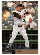 Nate McLouth - Pittsburgh Pirates (MLB Baseball Card) 2009 Upper Deck # 303 Mint