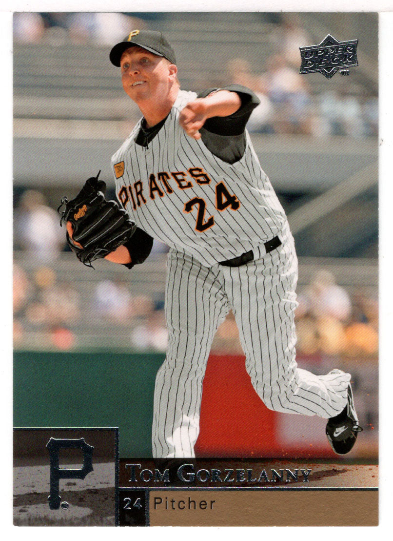 Tom Gorzelanny - Pittsburgh Pirates (MLB Baseball Card) 2009 Upper Deck # 310 Mint