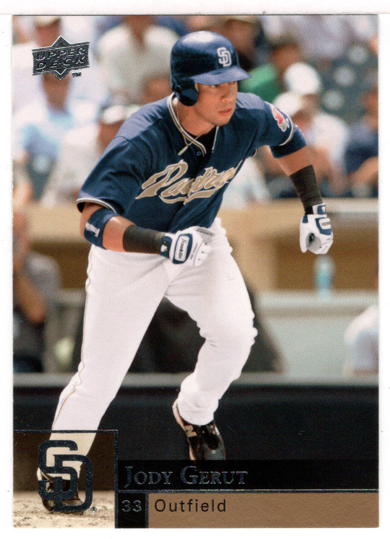 Jody Gerut - San Diego Padres (MLB Baseball Card) 2009 Upper Deck # 311 Mint