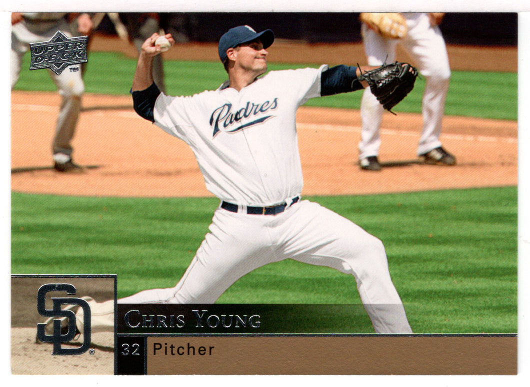 Chris Young - San Diego Padres (MLB Baseball Card) 2009 Upper Deck # 313 Mint
