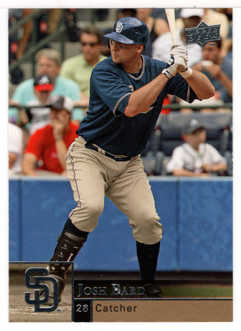 Josh Bard - San Diego Padres (MLB Baseball Card) 2009 Upper Deck # 320 Mint