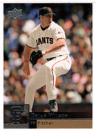 Brian Wilson - San Francisco Giants (MLB Baseball Card) 2009 Upper Deck # 325 Mint