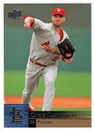 Chris Carpenter - St. Louis Cardinals (MLB Baseball Card) 2009 Upper Deck # 345 Mint
