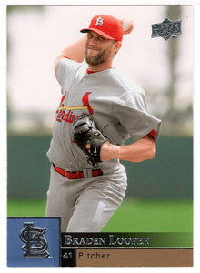 Braden Looper - St. Louis Cardinals (MLB Baseball Card) 2009 Upper Deck # 357 Mint