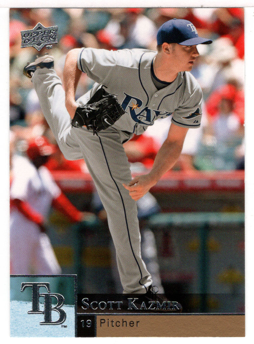 Scott Kazmir - Tampa Bay Rays (MLB Baseball Card) 2009 Upper Deck # 362 Mint
