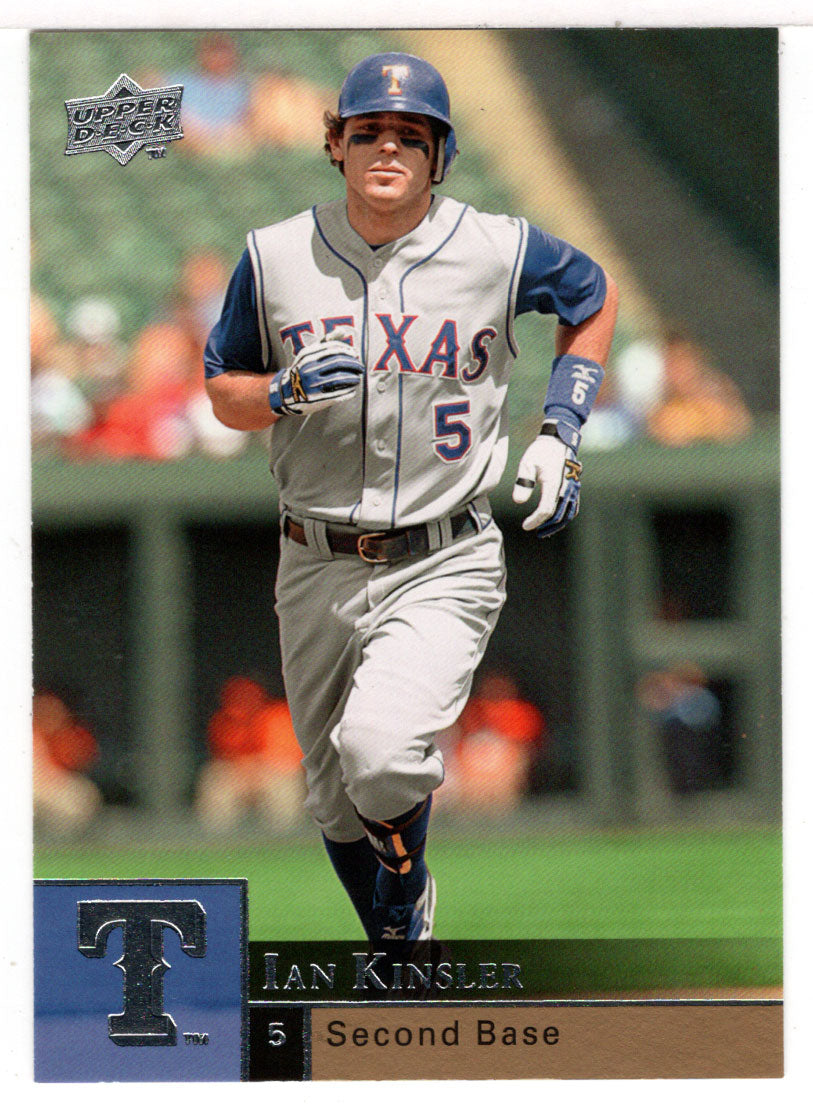 Ian Kinsler - Texas Rangers (MLB Baseball Card) 2009 Upper Deck # 375 Mint
