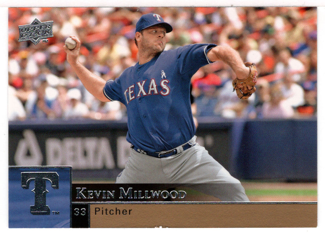 Kevin Millwood - Texas Rangers (MLB Baseball Card) 2009 Upper Deck # 379 Mint