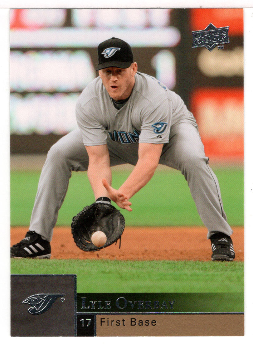 Lyle Overbay - Toronto Blue Jays (MLB Baseball Card) 2009 Upper Deck # 391 Mint