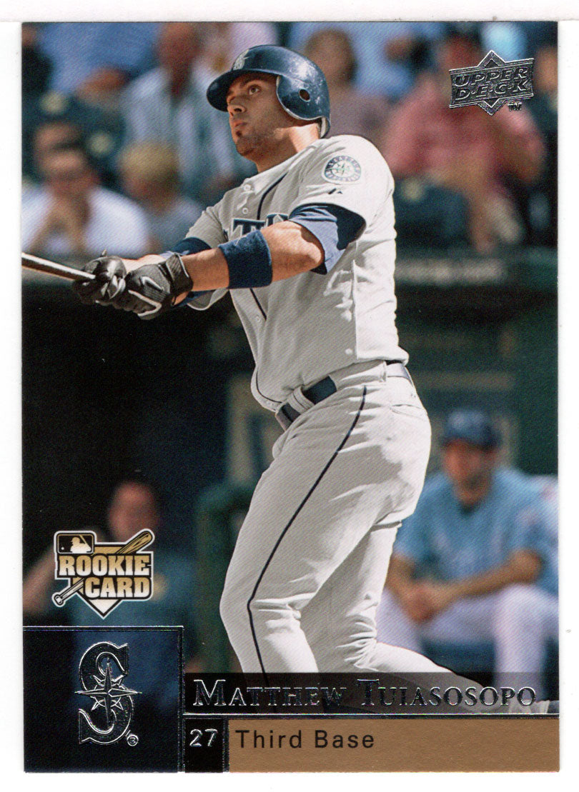 Matt Tuiasosopo - Seattle Mariners (MLB Baseball Card) 2009 Upper Deck # 409 Mint