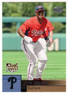 Greg Golson - Philadelphia Phillies (MLB Baseball Card) 2009 Upper Deck # 422 Mint