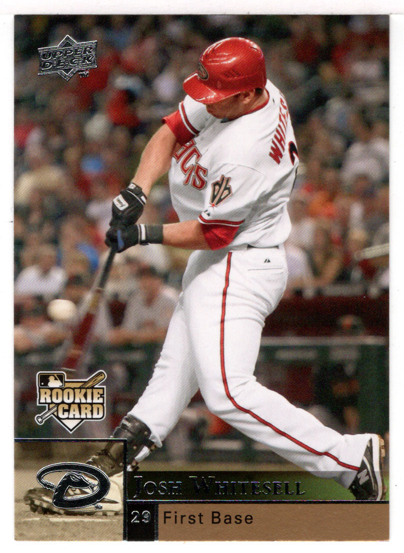 Josh Whitesell RC - Arizona Diamondbacks (MLB Baseball Card) 2009 Upper Deck # 430 Mint