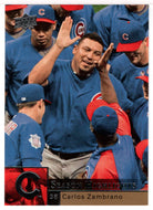 Carlos Zambrano - Chicago Cubs Season Highlights (MLB Baseball Card) 2009 Upper Deck # 461 Mint