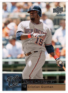 Cristian Guzman - Washington Nationals Team Checklist (MLB Baseball Card) 2009 Upper Deck # 474 Mint