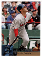 Dustin Pedroia - Boston Red Sox Team Checklist (MLB Baseball Card) 2009 Upper Deck # 487 Mint