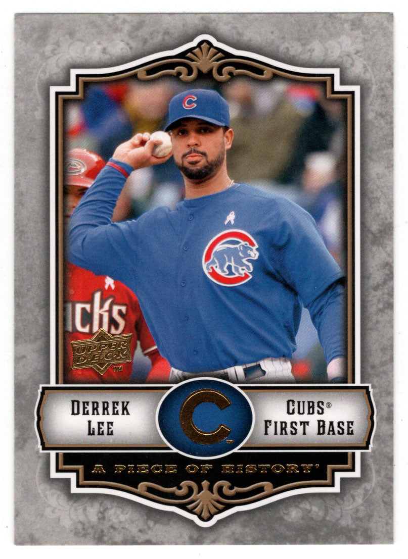 Derrek Lee - Chicago Cubs (MLB Baseball Card) 2009 Upper Deck A Piece of History # 16 Mint