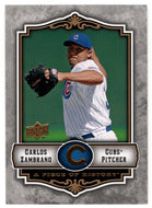 Carlos Zambrano - Chicago Cubs (MLB Baseball Card) 2009 Upper Deck A Piece of History # 18 Mint