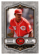 Edinson Volquez - Cincinnati Reds (MLB Baseball Card) 2009 Upper Deck A Piece of History # 25 Mint