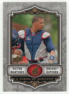 Victor Martinez - Cleveland Indians (MLB Baseball Card) 2009 Upper Deck A Piece of History # 27 Mint