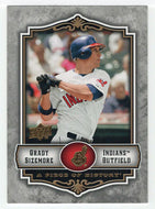 Grady Sizemore - Cleveland Indians (MLB Baseball Card) 2009 Upper Deck A Piece of History # 28 Mint