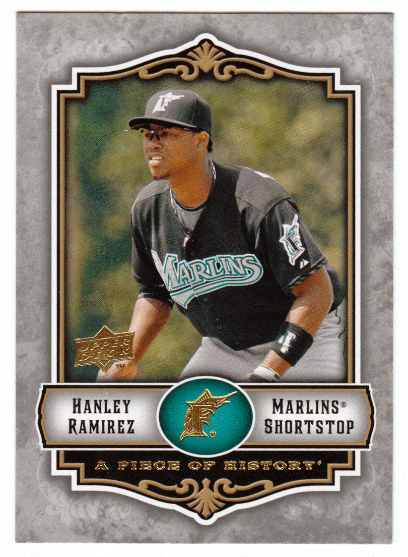 Hanley Ramirez - Florida Marlins (MLB Baseball Card) 2009 Upper Deck A Piece of History # 36 Mint
