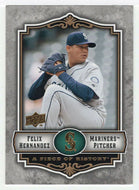 Felix Hernandez - Seattle Mariners (MLB Baseball Card) 2009 Upper Deck A Piece of History # 82 Mint