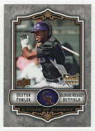 Dexter Fowler - Colorado Rockies (MLB Baseball Card) 2009 Upper Deck A Piece of History # 116 Mint