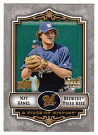 Mat Gamel RC - Milwaukee Brewers (MLB Baseball Card) 2009 Upper Deck A Piece of History # 117 Mint