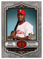 Greg Golson - Texas Rangers (MLB Baseball Card) 2009 Upper Deck A Piece of History # 119 Mint