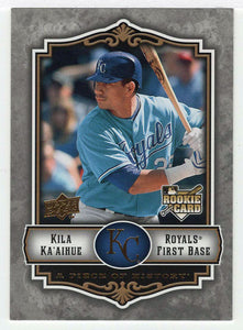 Kila Ka'aihue - Kansas City Royals (MLB Baseball Card) 2009 Upper Deck A Piece of History # 120 Mint