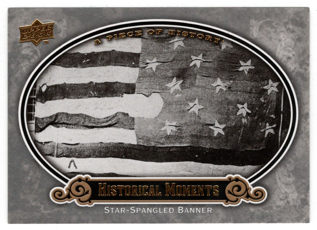 Star Spangled Banner - Historical Moments (MLB Baseball Card) 2009 Upper Deck A Piece of History # 151 Mint