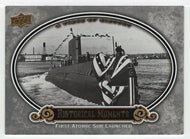 First Atomic Submarine Launched - Historical Moments (MLB Baseball Card) 2009 Upper Deck A Piece of History # 153 Mint