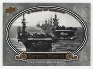 U.S.A. Enters World War II - Historical Moments (MLB Baseball Card) 2009 Upper Deck A Piece of History # 160 Mint