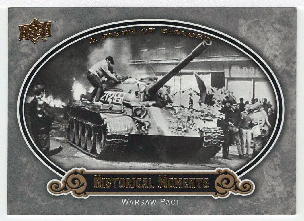 Warsaw Pact - Historical Moments (MLB Baseball Card) 2009 Upper Deck A Piece of History # 165 Mint