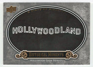 Hollywood Sign Debuts - Historical Moments (MLB Baseball Card) 2009 Upper Deck A Piece of History # 170 Mint