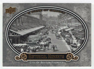 City of Boston Founded - Historical Moments (MLB Baseball Card) 2009 Upper Deck A Piece of History # 198 Mint