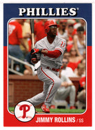 Jimmy Rollins - Philadelphia Phillies - O-Pee-Chee (MLB Baseball Card) 2009 Upper Deck # OPC-26 Mint