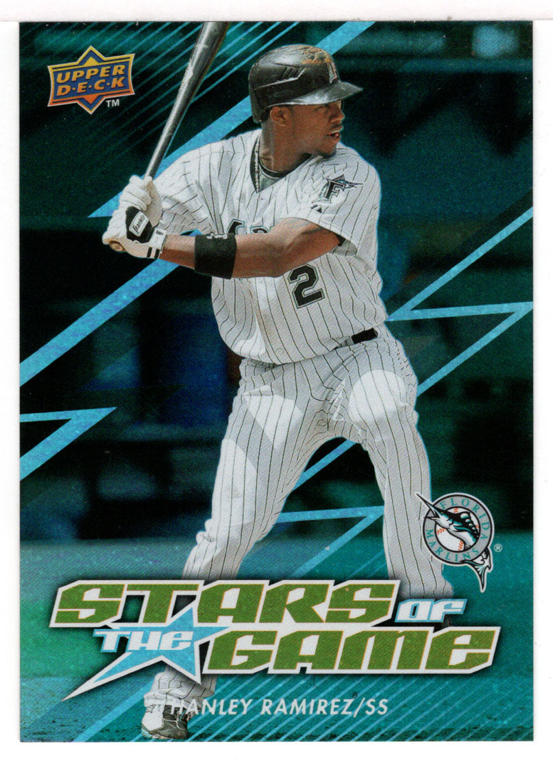 Hanley Ramirez - Florida Marlins - Stars of the Game (MLB Baseball Card) 2009 Upper Deck # GG-HR Mint