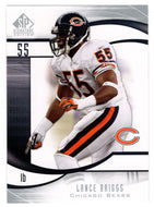 Lance Briggs - Chicago Bears (NFL Football Card) 2009 Upper Deck SP Signature # 20 Mint