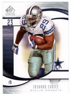 Tashard Choice - Dallas Cowboys (NFL Football Card) 2009 Upper Deck SP Signature # 32 Mint