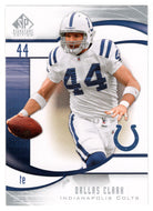 Dallas Clark - Indianapolis Colts (NFL Football Card) 2009 Upper Deck SP Signature # 33 Mint