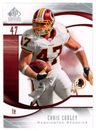 Chris Cooley - Washington Redskins (NFL Football Card) 2009 Upper Deck SP Signature # 39 Mint