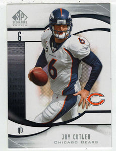 Jay Cutler - Chicago Bears (NFL Football Card) 2009 Upper Deck SP Signature # 43 Mint