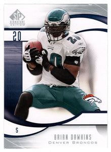 Brian Dawkins - Denver Broncos (NFL Football Card) 2009 Upper Deck SP Signature # 46 Mint