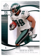 Quintin Demps - Philadelphia Eagles (NFL Football Card) 2009 Upper Deck SP Signature # 48 Mint