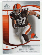 Braylon Edwards - Cleveland Browns (NFL Football Card) 2009 Upper Deck SP Signature # 50 Mint