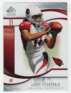 Larry Fitzgerald - Arizona Cardinals (NFL Football Card) 2009 Upper Deck SP Signature # 58 Mint