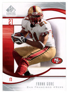 Frank Gore - San Francisco 49ers (NFL Football Card) 2009 Upper Deck SP Signature # 68 Mint