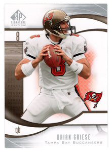 Brian Griese - Tampa Bay Buccaneers (NFL Football Card) 2009 Upper Deck SP Signature # 72 Mint